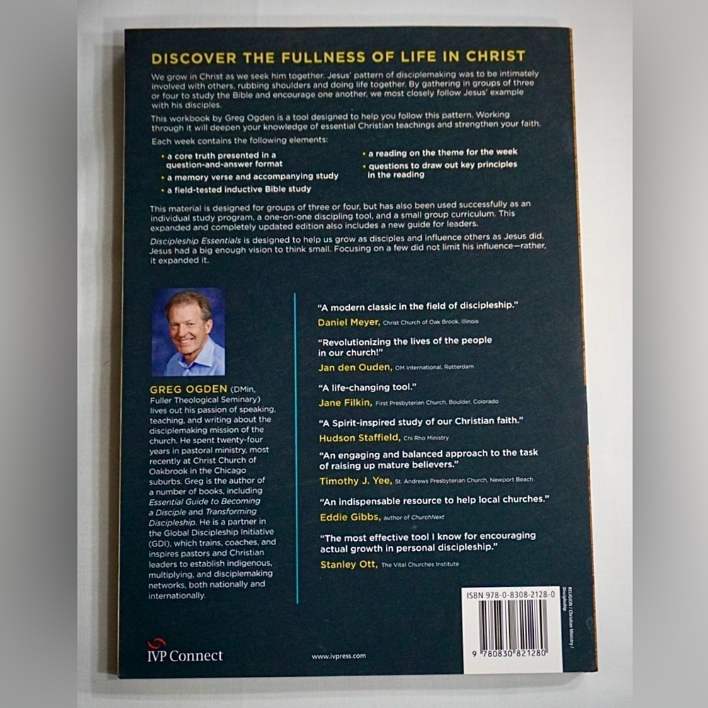 Discipleship Essentials Book - Picture 2 of 4